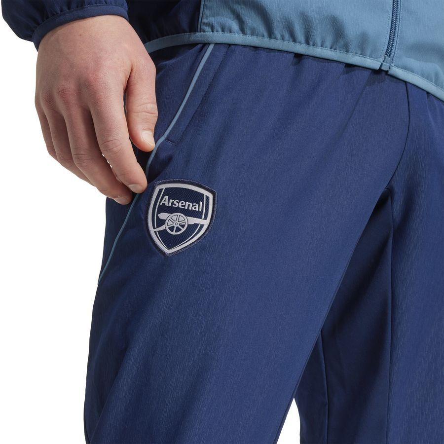 Arsenal Training Trousers Pre Match - Night Indigo/Blackened Blue - Men's-SoccerKits Hub | Buy Soccer Jerseys Online